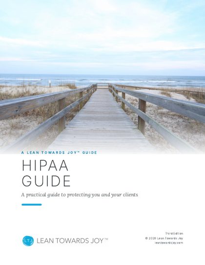Cover of the HIPAA Guide, Third Edition